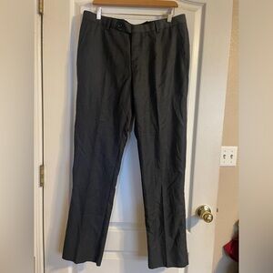 NWT Knot Standard Men's Gray Dress Pants Straight Leg  36 Business Career Formal